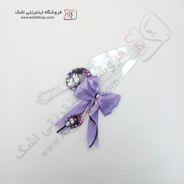 kuromi تم تولد کرومی وسایل کامل شامل بشقاب لیوان ظرف پاپکورن چنگال چاقو برش کیک -ریسه پرچم -