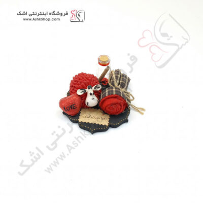 گیفت بره سرامیکی قرمز ولنی ولنتاین 403 ایران عشق عاشق